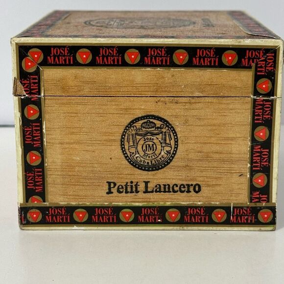 Vintage Petit Lancero JM Jose Marti Cigar Box - Picture 5 of 13